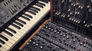 Roland System 500 versus vintage System 100m and SH-5 Synthesizers