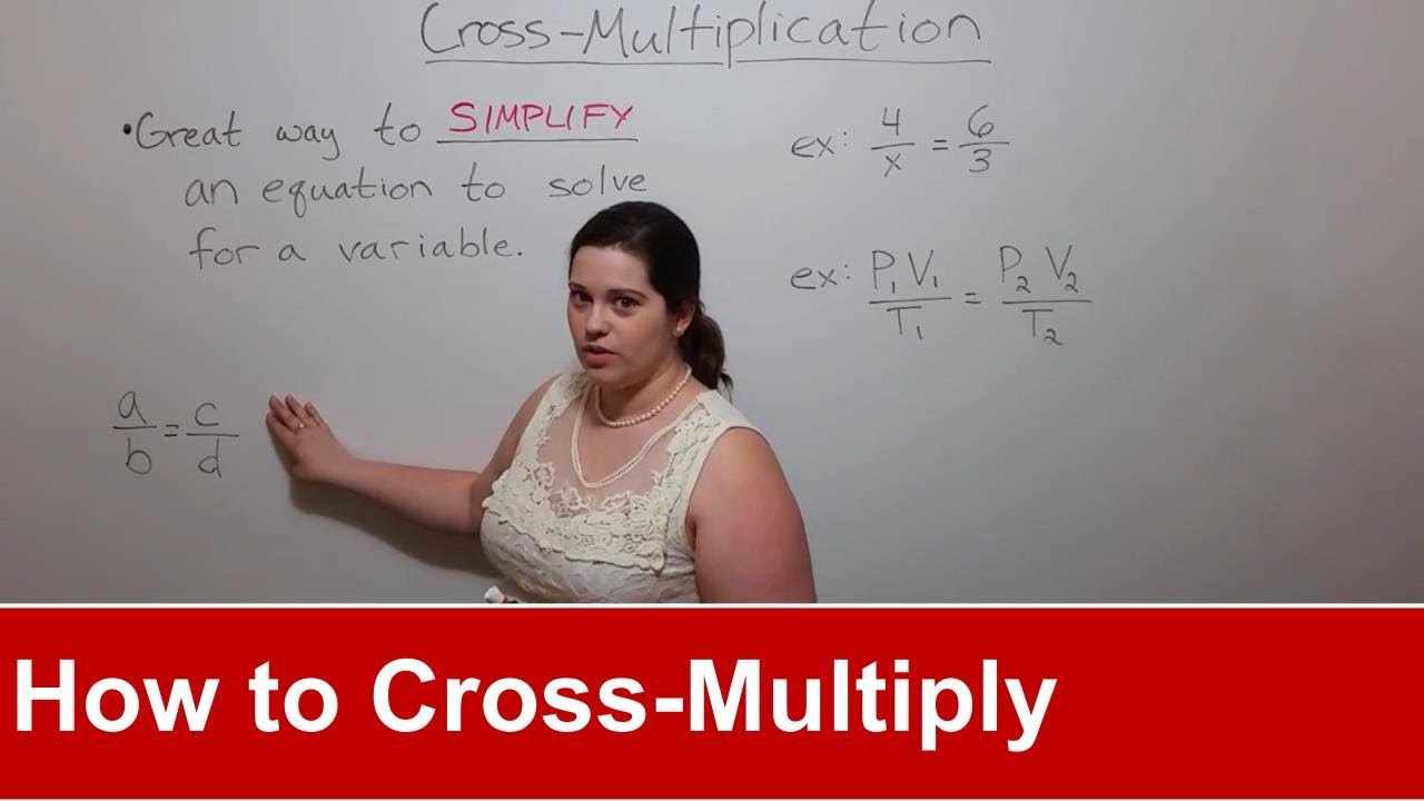 how-to-cross-multiply-how-to-solve-for-x-youtube