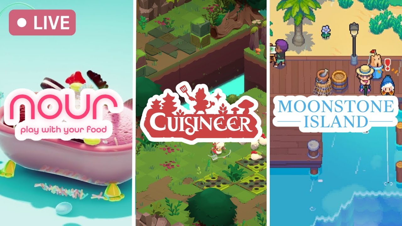 🔴  Nour, Cuisineer & Moonstone Island! | Triple Treat 🍭