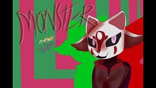 Monster-animation meme ((GIFT))