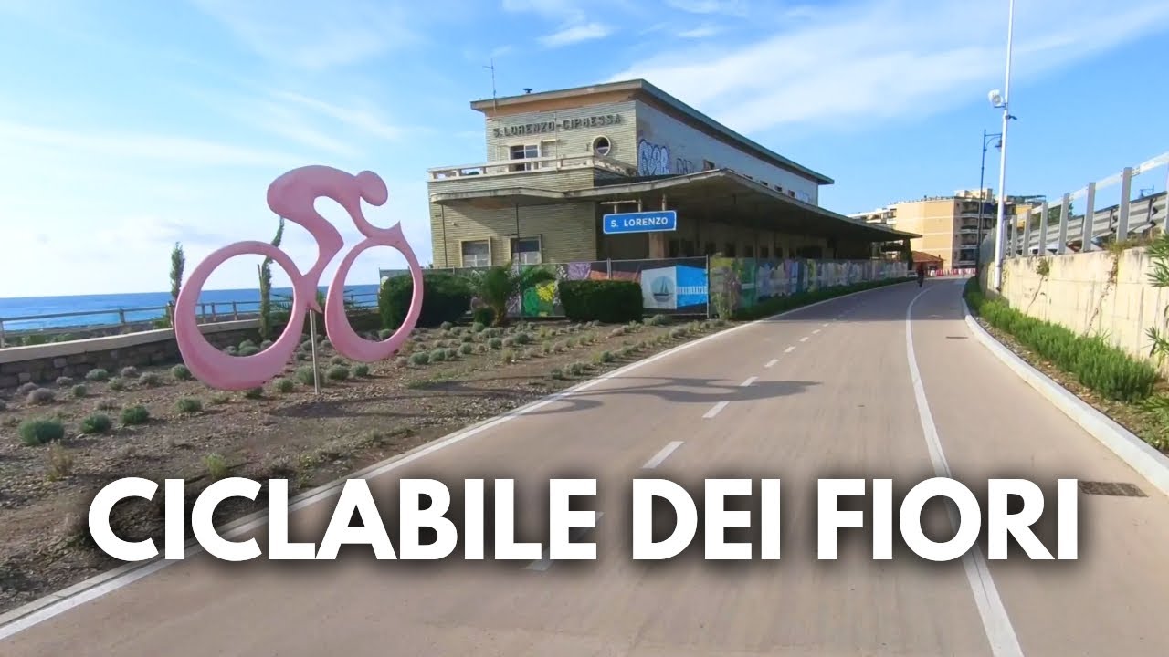 CICLABILE DEI FIORI 🌼 Da Imperia a Sanremo in bici (Liguria)