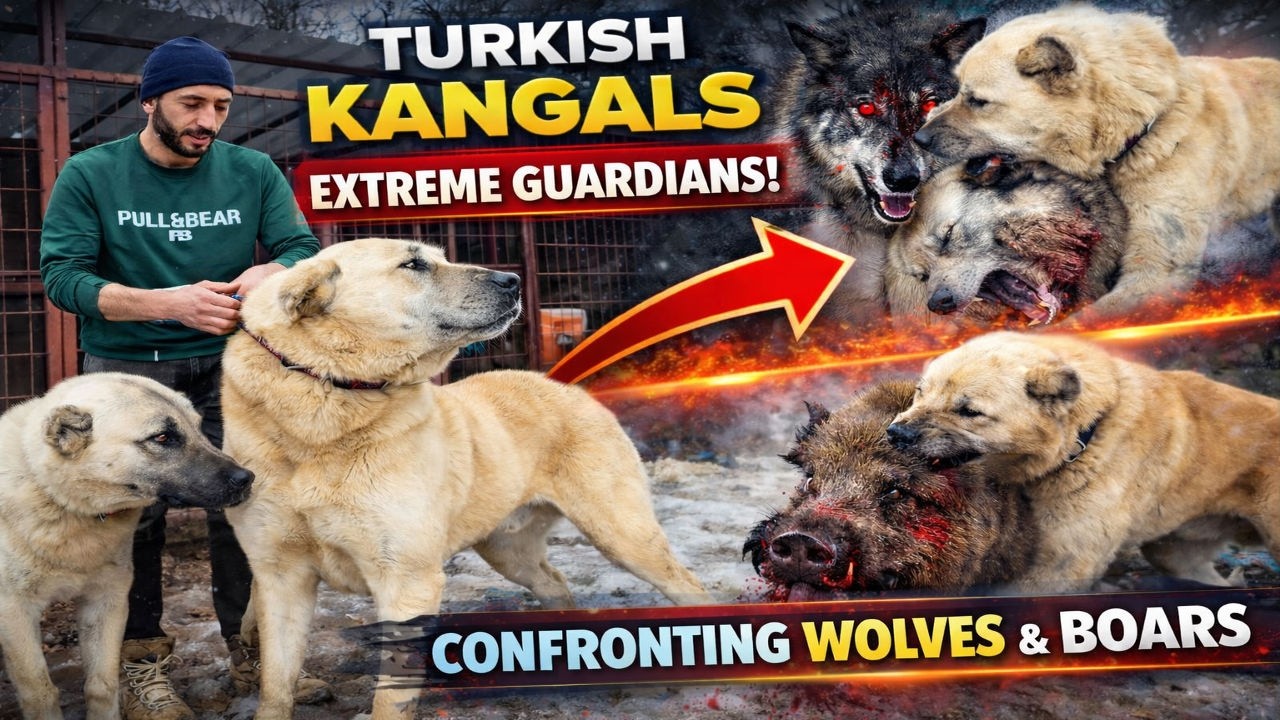 These Kangal Dogs Protect Against Wolves, Boars & Bears - E02