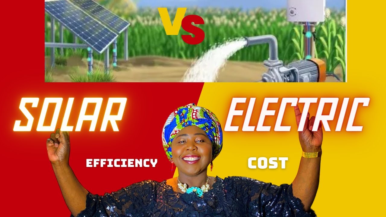 Comparing Solar And  Electric Borehole  Submersible Pump In Lusaka Zambia  