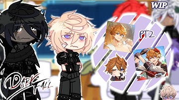 Dark fall react to Leon as Childe || WIP || pt2 || Cliff as Zhongli || (tsaritsa and skirk)