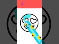 How To Draw The Happy Emoji , Easy Step by step Tutorial #Shorts #Trending #YtShorts #Viral
