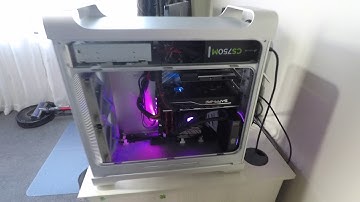 G5 ATX Case Conversion Complete! | Standard ATX motherboard in a Powemac G5 Case