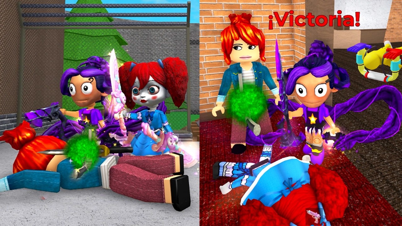 Siendo TEAMERS como LILY y POPPY en MURDER MISTERY 2 de POPPY PLAYTIME