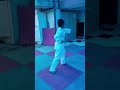 Doing kata dai ichi dosa😎😱#shorts #karate #kata #viral