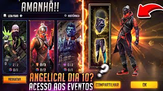 AMANHÃ!! EVENTO DO MUNDIAL, EVENTO DA ANGELICAL ANTECIPADO?? SKINS POR 9 DIMAS E MAIS - FREE FIRE
