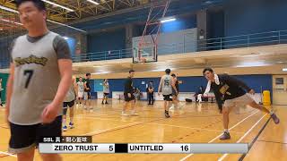 ZERO TRUST(白) vs UNTITLED Q2