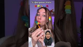 Spinner lollipop 🍭 ❓‼️ sc: @angeleat.shorts #reaction #funny #comedy
