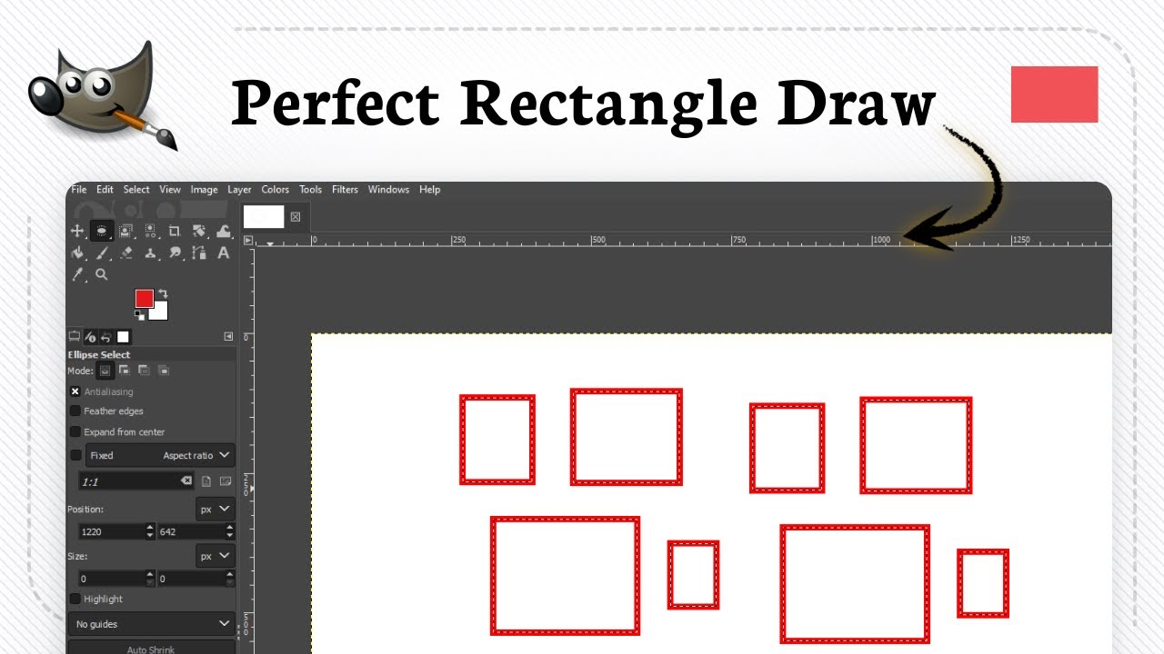 how-to-draw-rectangle-in-gimp-pro-box-youtube