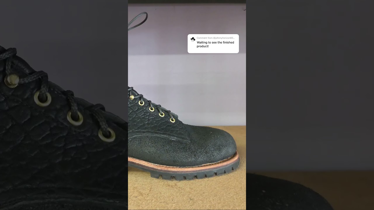 Custom built wildland fire boots