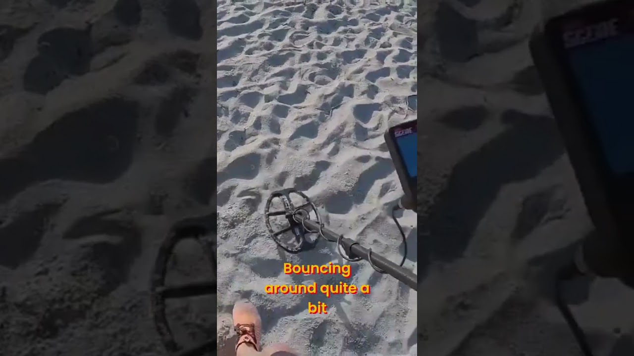 Man's Beach Metal Detector Quest: Necklace (NOT) Found! #shorts