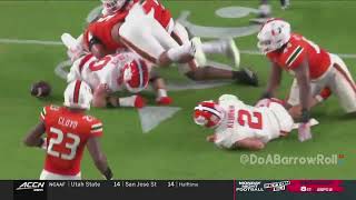 Clemson OL/Offense vs Miami (FL) Defense (2023)