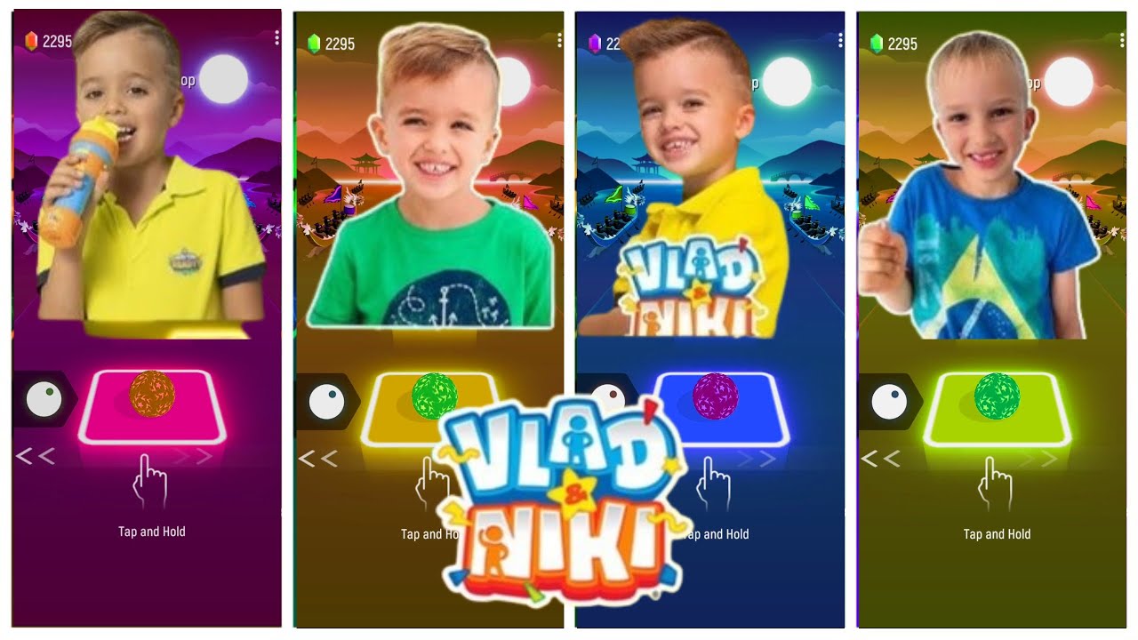 Vlad & Niki - Coffin Dance Song 🎶 Tiles Hop Edm Rush Game 🎮 Who is Best?