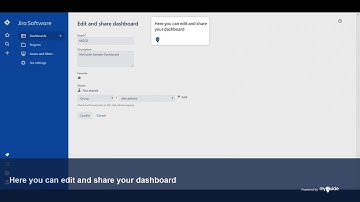 How to Share and Edit your Dashboard in JIRA