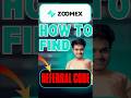 How to find Referral Code on Zoomex | Zoomex Referral Code