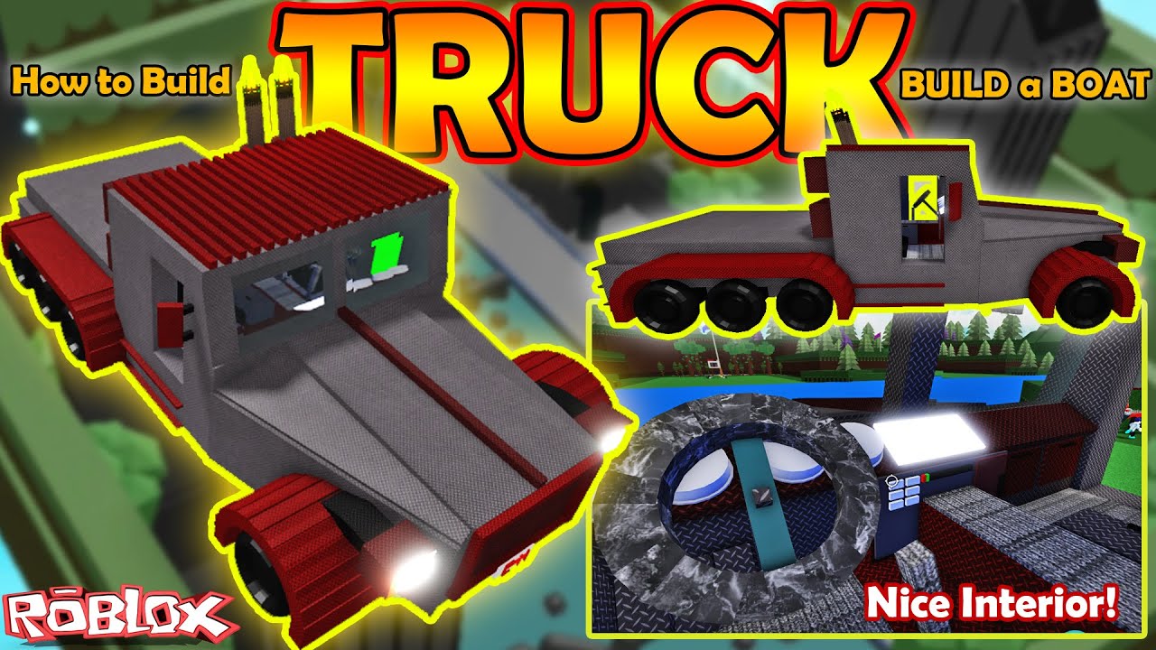 Roblox Build A Boat For Treasure Nuke Launcher Giant Missile Trailer Truck Hawkesdad011 Micro Youtube - roblox nuke launcher