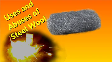 What happens if you use steel wool on stainless steel?