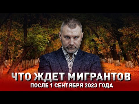 ЧТО ЖДЕТ МИГРАНТОВ 1 СЕНТЯБРЯ | Обращение Вадима Коженова