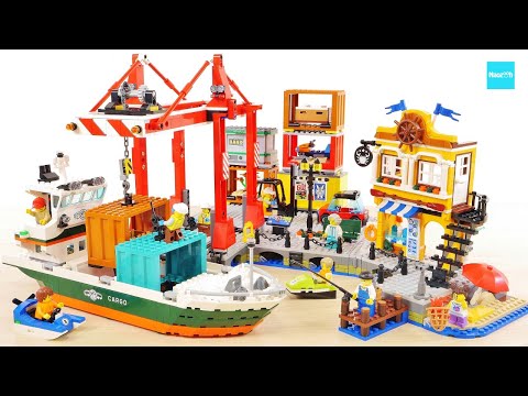 Amazon.co.jp: レゴ(LEGO) シティ レゴシティの波止場と貨物船