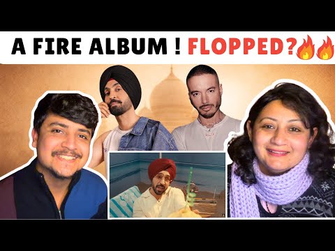 Senorita - Diljit Dosanjh | AURA Album | Reaction & Review