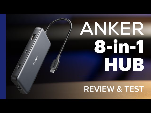 Anker PowerExpand 8-in-1 USB-C 10gbps Data Hub - Review & Test