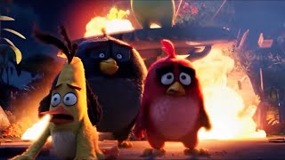 Angry birds movie - village explosion meme