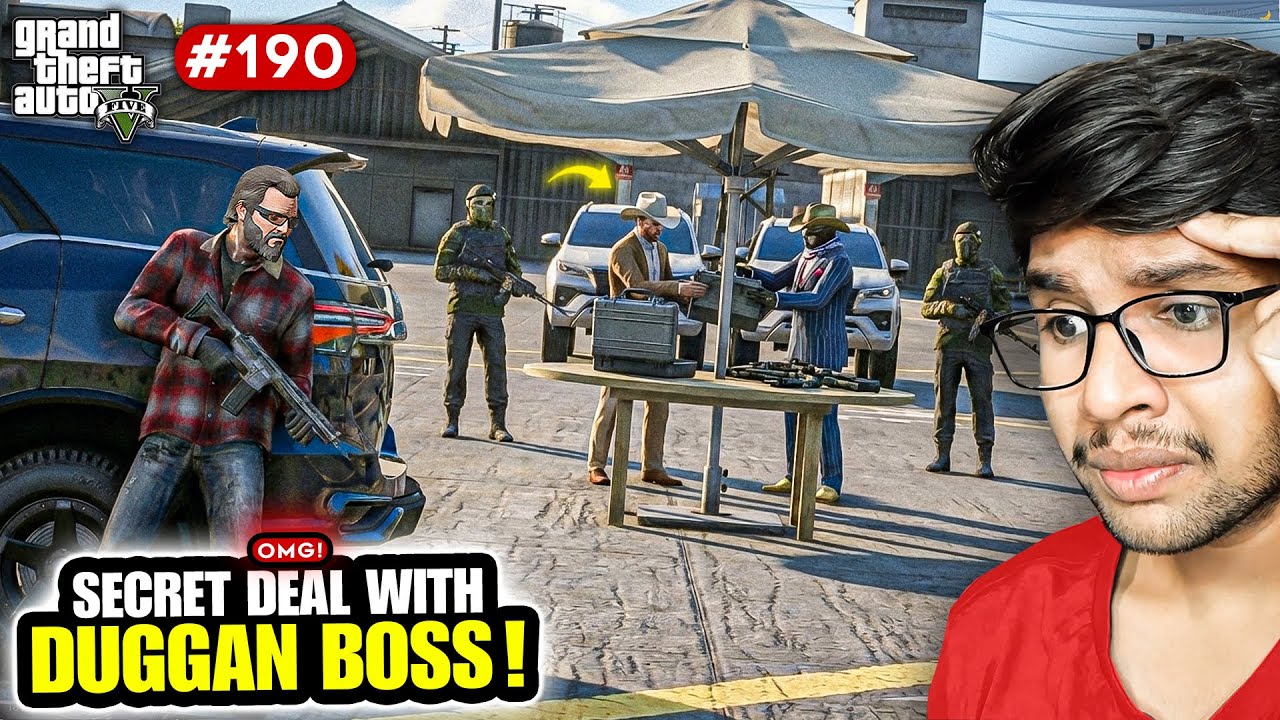 ROYAL FAMILY'S SECRET BUSINESS DEAL WITH DUGGAN BOSS | GTA V GAMEPLAY 