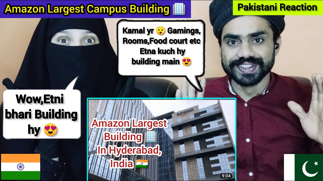Amazon Largest Campus Building Hyderabad India Pakistani Couple amazon-largest-campus-building-hyderabad-india-pakistani-couple