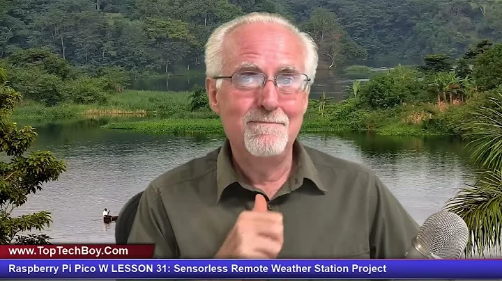Raspberry Pi Pico W LESSON 31: Sensorless Remote Weather Station Project
