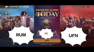 STATE OF SURVIVAL - RESERVOIR RAID - EPIC BATTLE OF THE SAME STATE -(RUM VS UFN)-