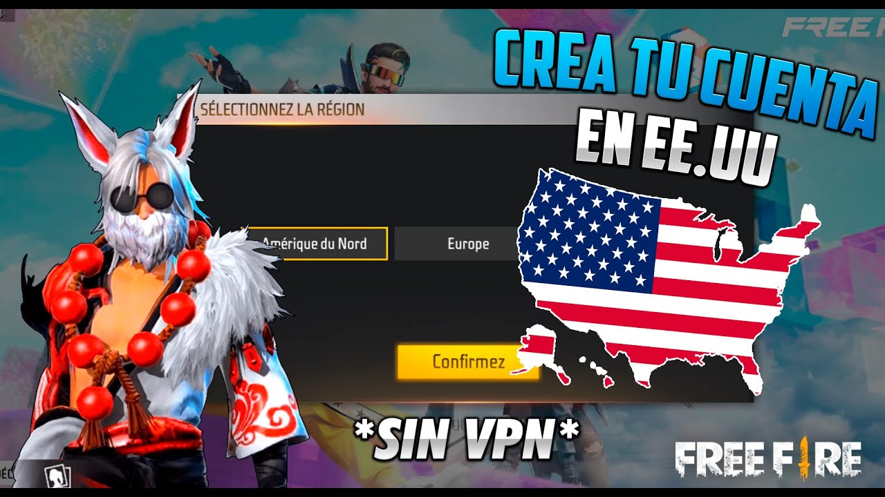 COMO CREAR UNA CUENTA DE ESTADOS UNIDOS 🇺🇸 FREE FIRE 2023 | FACIL Y