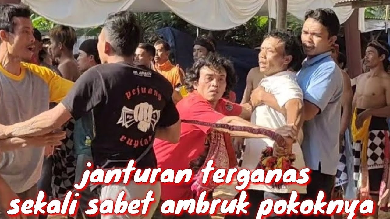 janturan terganas‼️ sekali sabet ambruk‼️krida wahyu lestari‼️watu payung