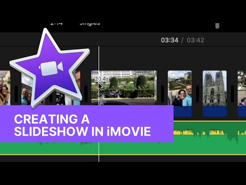 Create a slideshow in iMovie. Quick and Easy