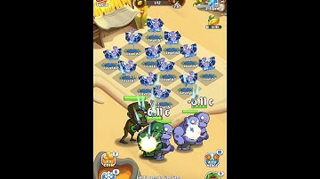 Merge Plants vs Zombies #shorts | Sun : 28-11-21 | #RBChannel | Android Game Play | #mpvz02