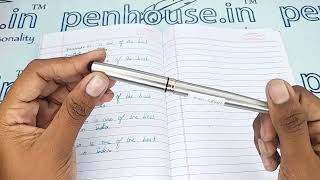 Oliver 585 Full Steel Body Medium Nib Eyedropper Model Fountain Pen SKU 18695