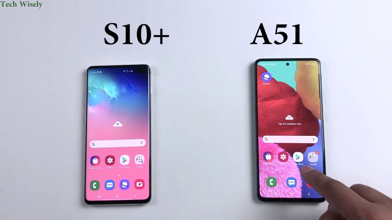 Samsung A52 Vs S10