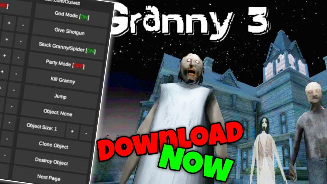 Granny 3 hack mod apk download NullZerep // granny chapter 3 cyber