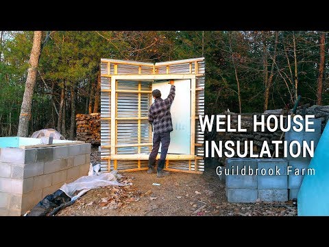 insulating-the-well-house-&-preparing-icf-basement-for-waterproofing