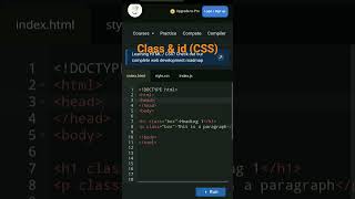 Class &amp; Id Understand #class #id #learning