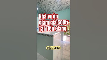 Nhà vườn giảm giá mạnh tại Tiền Giang #bdstiengiang #tongtuanh #nhadep