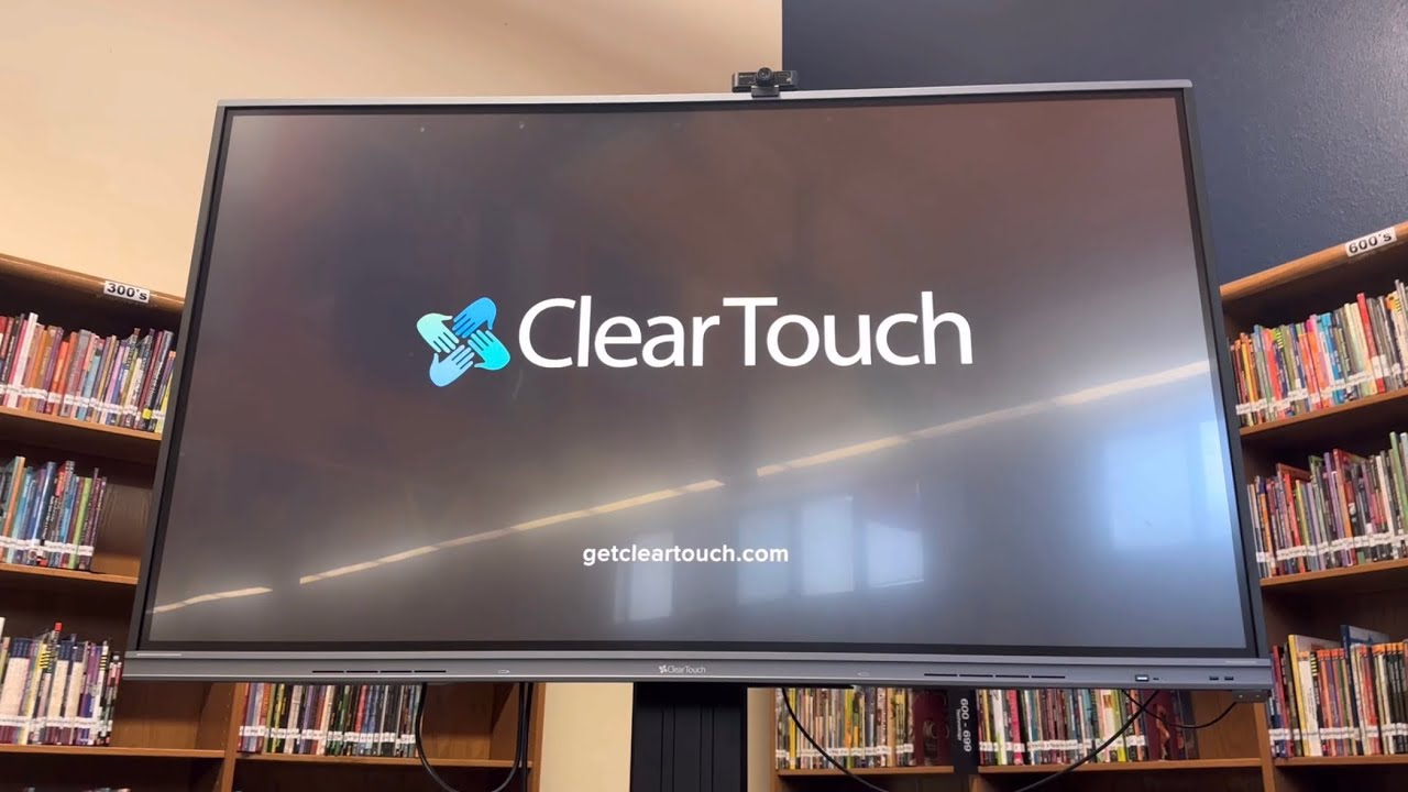 ClearTouch 6075K+ Startup Animation