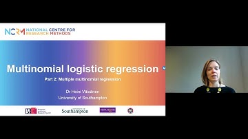 Multinomial logistic regression, Part 2: Multiple multinomial regression