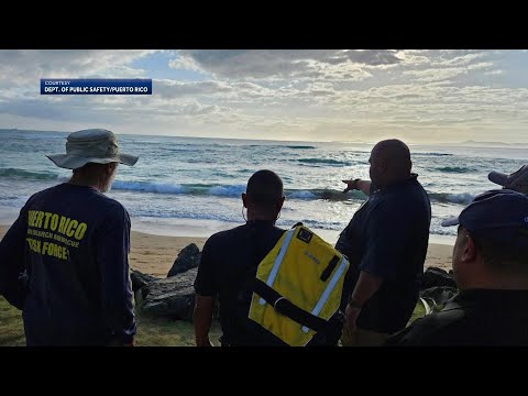Search ongoing for Mass. Marine in water off Puerto Rico beach