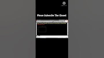 AutoCAD Chamfer Command || AutoCAD Course In Hindi