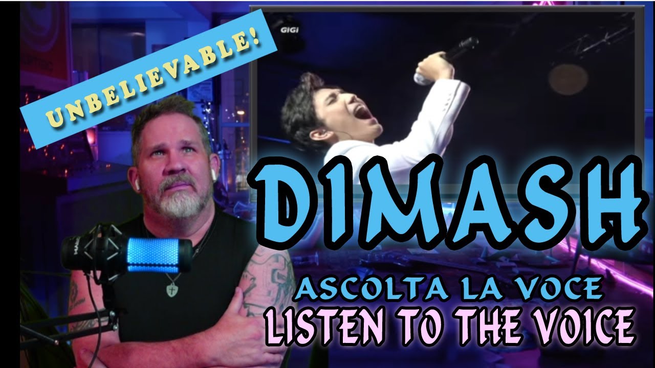 ⁣Rock Singer reacts to Dimash Димаш - Know Знай (Ascolta la Voce)  - Listen to the Voice - FIRST TIME