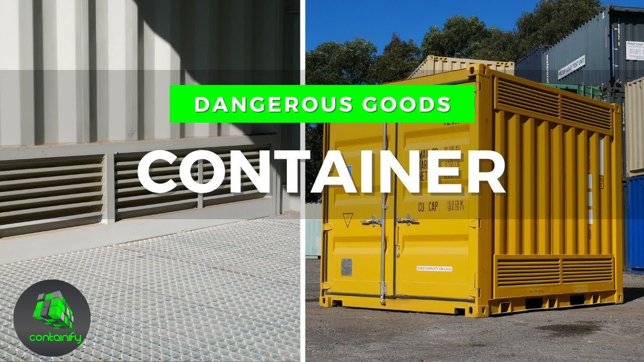10ft Dangerous Goods Container
