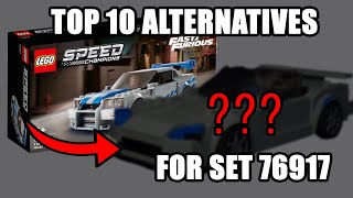 TOP 10 Alternate Builds for Lego Speed Champions set 76917 2 Fast 2 Furious Nissan Skyline GT-R